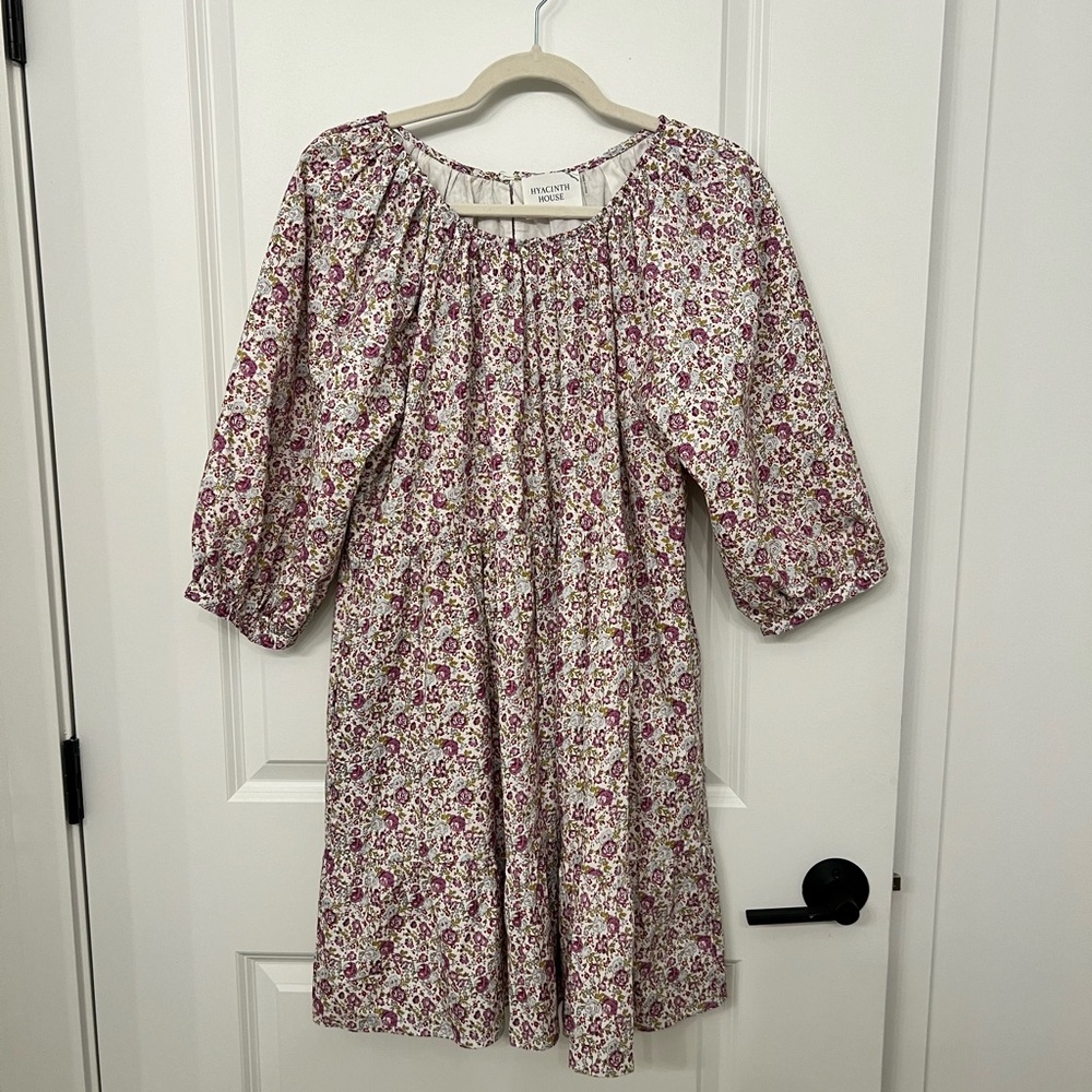 NWOT Hyancinth House Tuckernuck Floral Dress Medium
